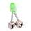 Аксесоар SPRO Neon Adj. Double Bell Glowstick Holder