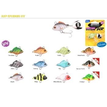 Спинер SPRO ASP Spinner UV Zinc 7g