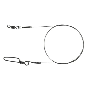 Повод за хищник SPRO Matte Black Leader 1x7 Titanium