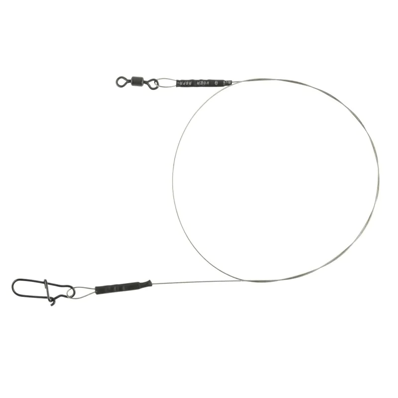 Повод за хищник SPRO Matte Black Leader 1x19 Wire 0.40mm 25cm