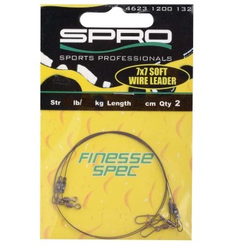 Повод за хищник SPRO Wire Leader 7x7 Finesse Spec 30lb 50cm
