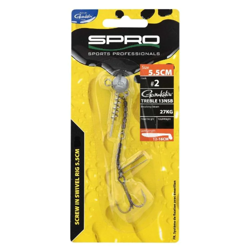 Утежнение с куки SPRO Screw-In Swivel Rig 5.5cm