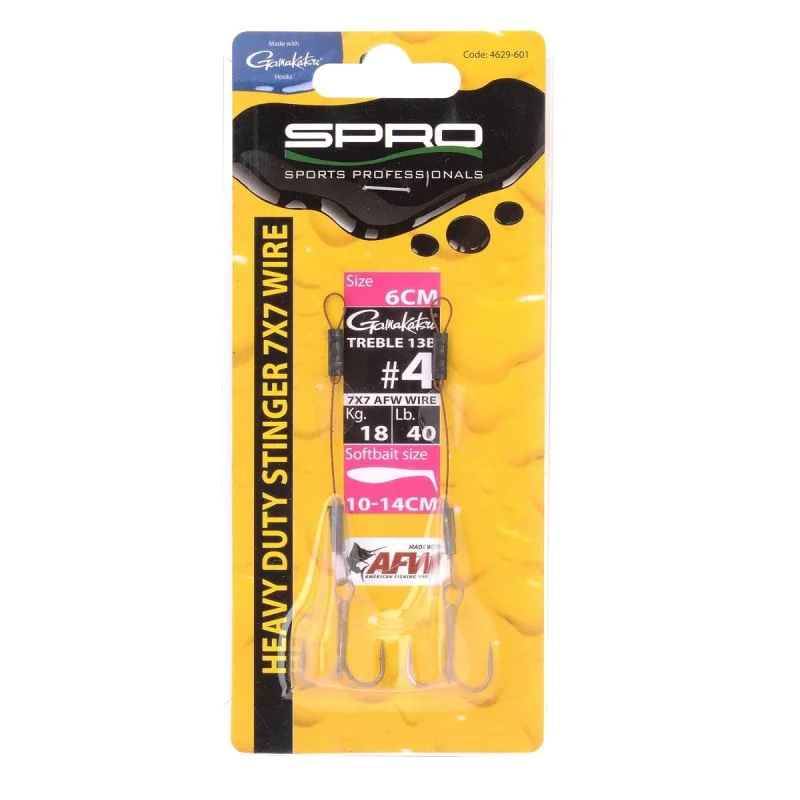 Стингер SPRO Heavy Duty Stinger 7x7 7cm size4