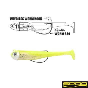 Силиконова примамка SPRO Gutsbait UV 11cm 14g