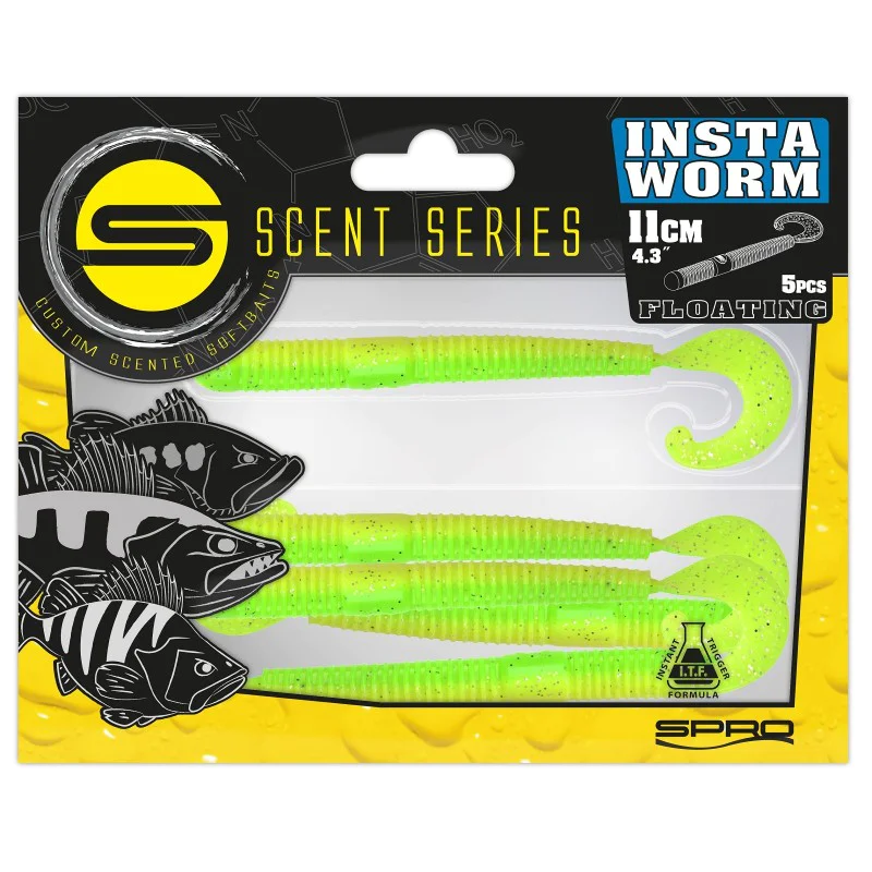 Силиконова примамка SPRO Scent Insta Worm 11cm 5g