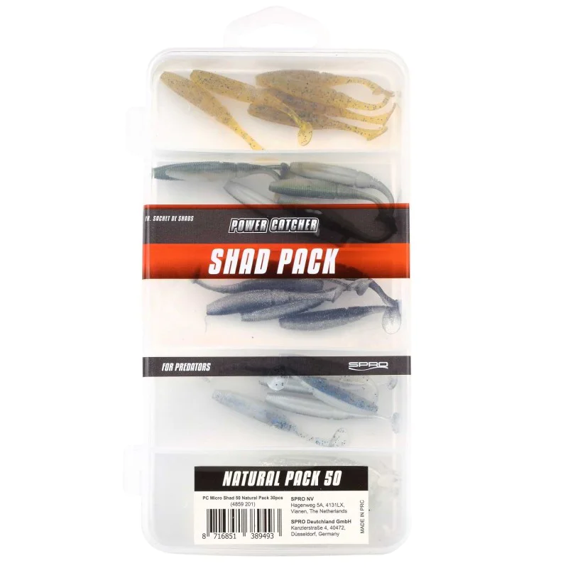 Силиконова примамка SPRO PowerCatcher Micro Shad 75mm