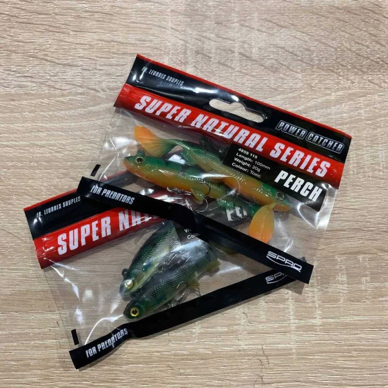 Силиконова примамка SPRO PowerCatcher Super Natural Perch 10cm 20g