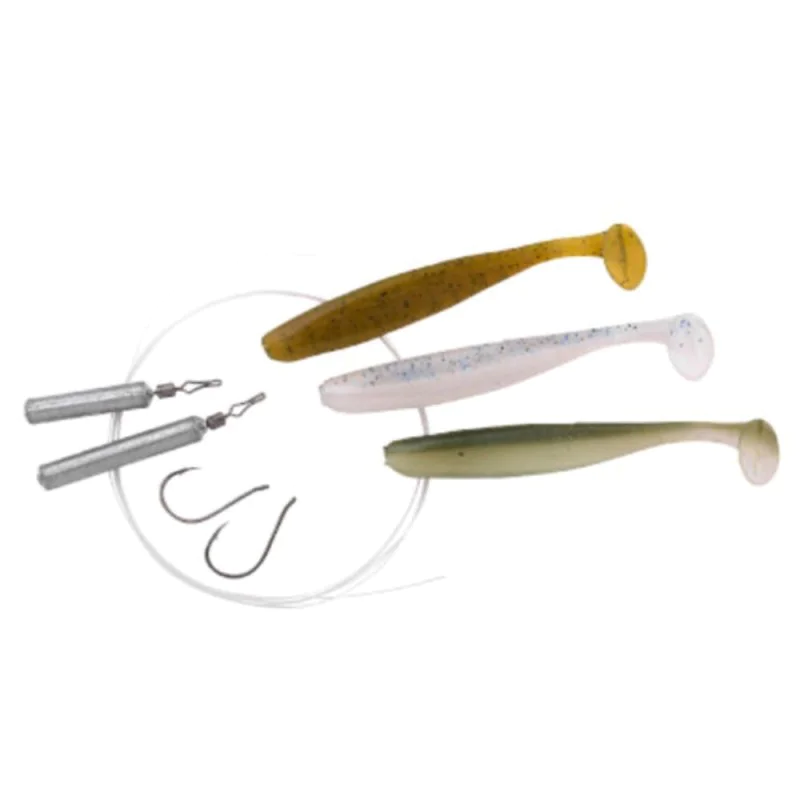 Силиконови примамки SPRO PowerCatcher Dropshot Kit 65 Natural