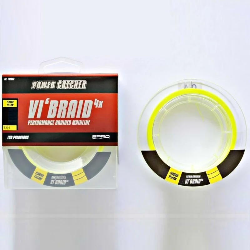 Плетено влакно SPRO PowerCatcher Vi Braid Yellow 125m