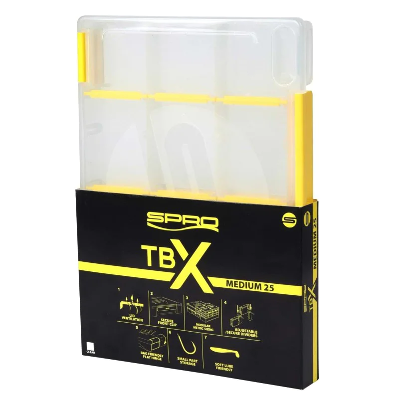 Кутия SPRO TBX 25M Clear Box