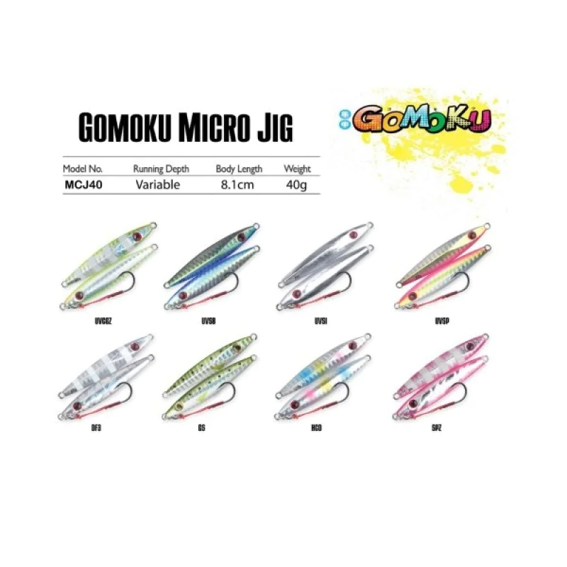 Джиг STORM Gomoku Micro Jig 40g