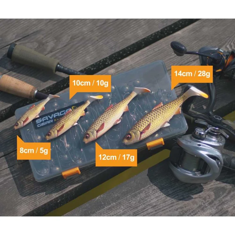 Силиконова примамка SAVAGE GEAR 3D River Roach 10cm 10g