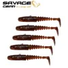 Силиконова примамка SAVAGE GEAR Gobster Shad 11.5cm 16g Motoroil UV 5pcs