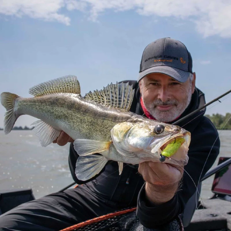 Силиконова примамка SAVAGE GEAR Gobster Shad 11.5cm 16g Dark Water Mix 5pcs