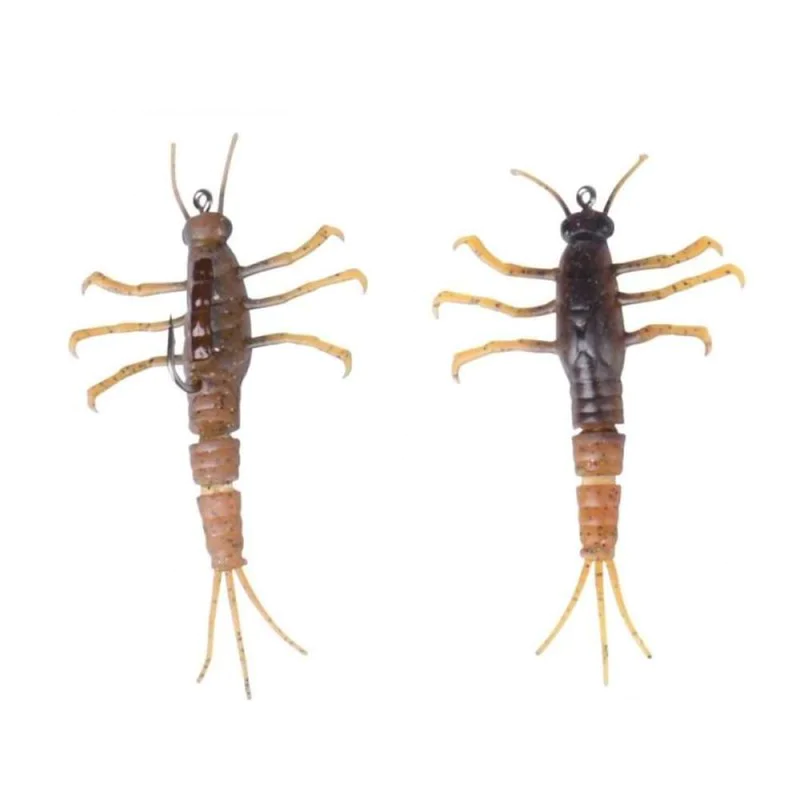 Силиконова примамка SAVAGE GEAR 3D TPE Mayfly Nymph 5cm 2.5g