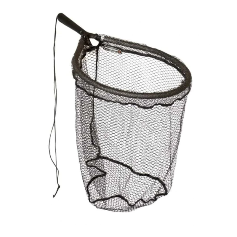 Плуващ кеп SAVAGE GEAR Pro Finezze Rubber Mesh Net L 46x56x65cm Floating