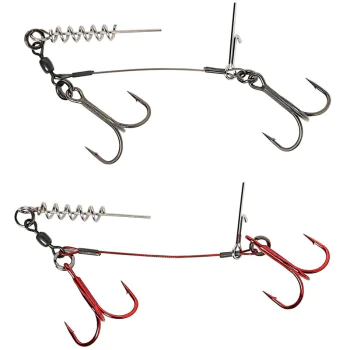 Стингер SAVAGE GEAR Carbon49 Corkscrew Stinger 2x#1 16kg 2pcs