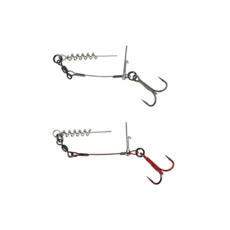 Стингер SAVAGE GEAR Carbon49 Corkscrew Stinger #2/0 31kg 2pcs