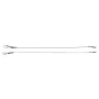 Титаниев повод SAVAGE GEAR 1x7 Titanium Trace 20cm 0.30mm 7kg 2pcs