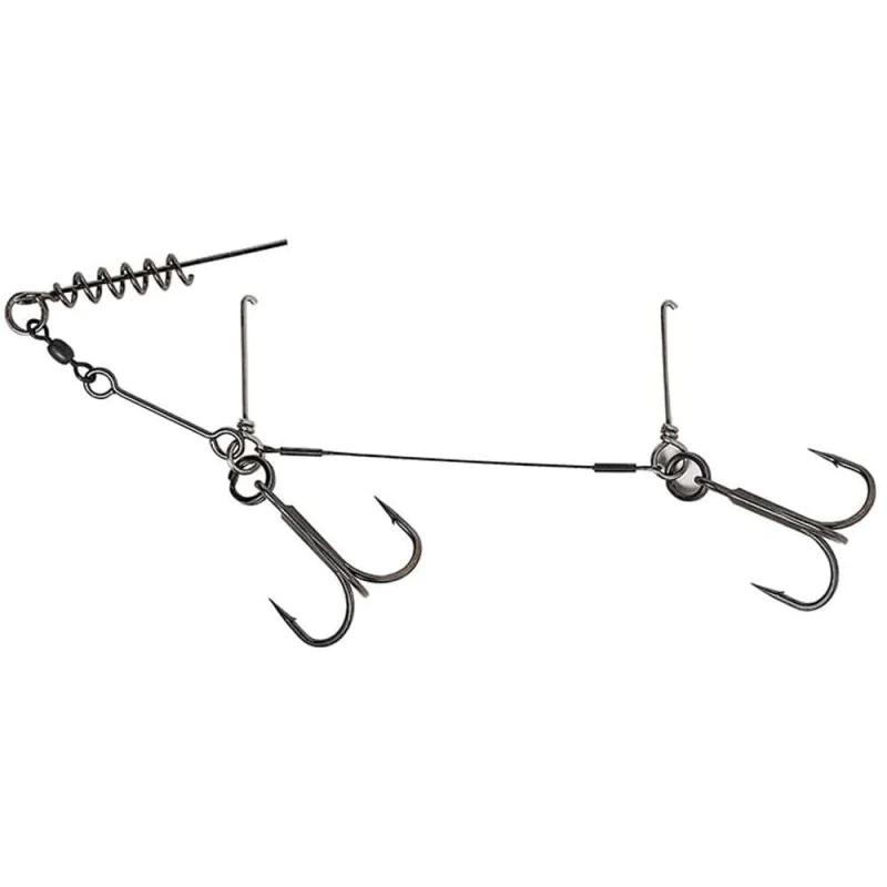 Стингер SAVAGE GEAR 1x7 Strand Titanium Corkscrew Stinger #2/0 23kg 1pcs