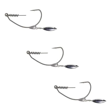 Куки SAVAGE GEAR Weedless EWG Hooks 3g 6/0 3pcs