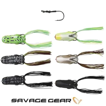 Силиконова примамка SAVAGE GEAR 3D Pop Frog 70mm 20g - Floating