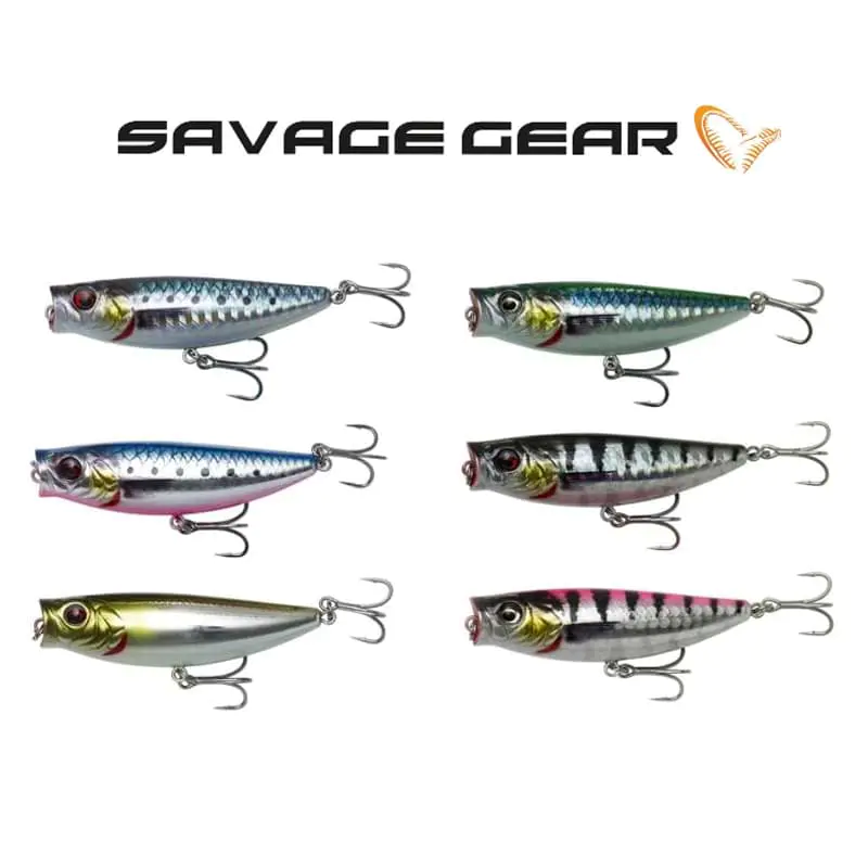 Попуолкър SAVAGE GEAR 3D Minnow Pop Walker 8cm 15.5g