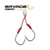 Асист куки SAVAGE GEAR Bloody Assist Hook J Double Asymmetric