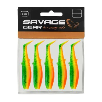 Силиконовa примамкa SAVAGE GEAR Cannibal Shad 10cm 9g Firecracker 5pcs
