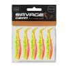 Силиконова примамка SAVAGE GEAR Cannibal Shad 10cm 9g Lemon Cracker 5pcs
