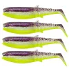 Силиконова примамка SAVAGE GEAR Cannibal Shad 12.5cm 20g Purple Glitter Bomb 4pcs