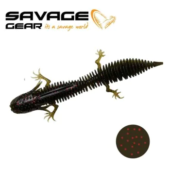 Силиконова примамка SAVAGE GEAR Ned Salamender 7.5cm 3g Floating Watermelon Red - 5pcs