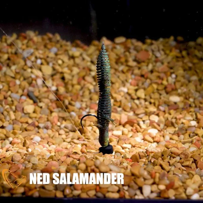 Силиконова примамка SAVAGE GEAR Ned Salamender 7.5cm 3g Floating Watermelon Red - 5pcs