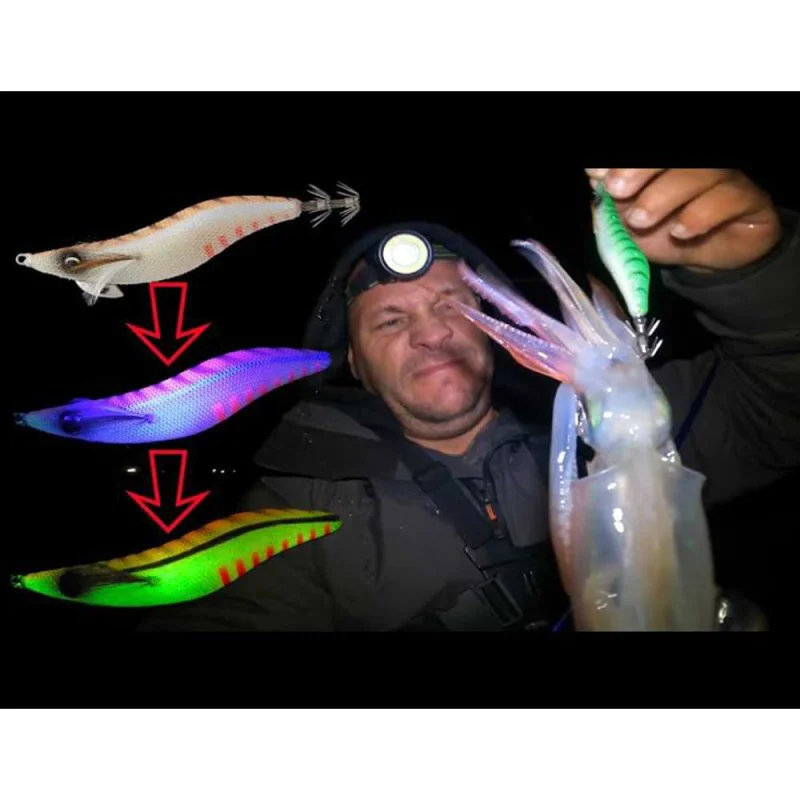 Калмариера SAVAGE GEAR Powerglow Egi #3.5 NS 11cm 22.8g Sinking