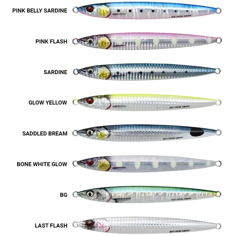 Джиг SAVAGE GEAR 3D Slim Jig Minnow 14cm 80g Fast Sinking