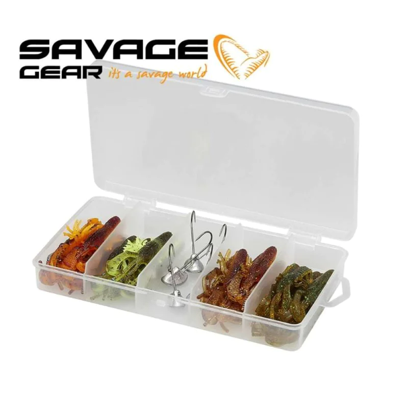 Кутия с примамки SAVAGE GEAR Reaction Crayfish Kit 7.3cm Mixed Colors 25pcs