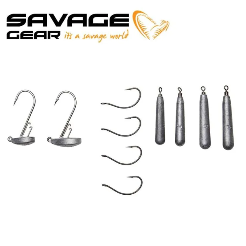 Кутия с примамки SAVAGE GEAR 3D Crayfish Kit 6.7cm Mixed Colors 30pcs