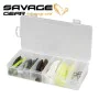 Кутия с примамки SAVAGE GEAR Fat Minnow T-Tail Kit 7.5cm - 9cm - 10.5cm Mixed Colors 36pcs