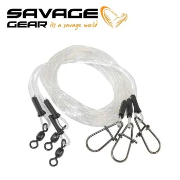 Повод за хищник SAVAGE GEAR Regenerator Trace 50cm 0.85mm 20kg 3pcs