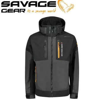 Яке SAVAGE GEAR WP Performance Jacket Black Ink and Grey