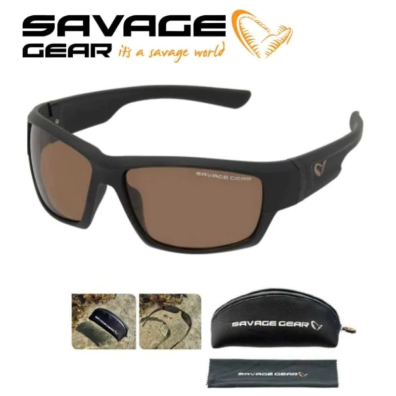 Очила SAVAGE GEAR Shades Polarized Sunglasses Floating - Amber