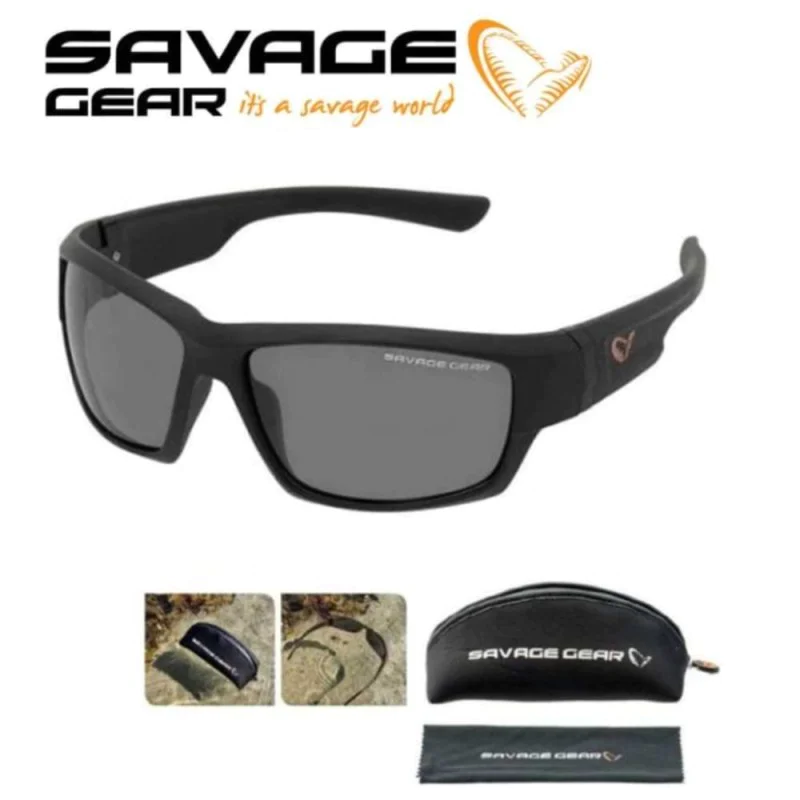 Очила SAVAGE GEAR Shades Polarized Sunglasses Floating - Dark Grey
