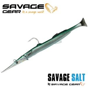 Силиконова примамка SAVAGE GEAR 3D Needlefish Pulsetail 14cm 12g Sinking