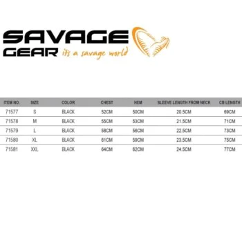 Тениска SAVAGE GEAR Cannibal T-Shirt Black