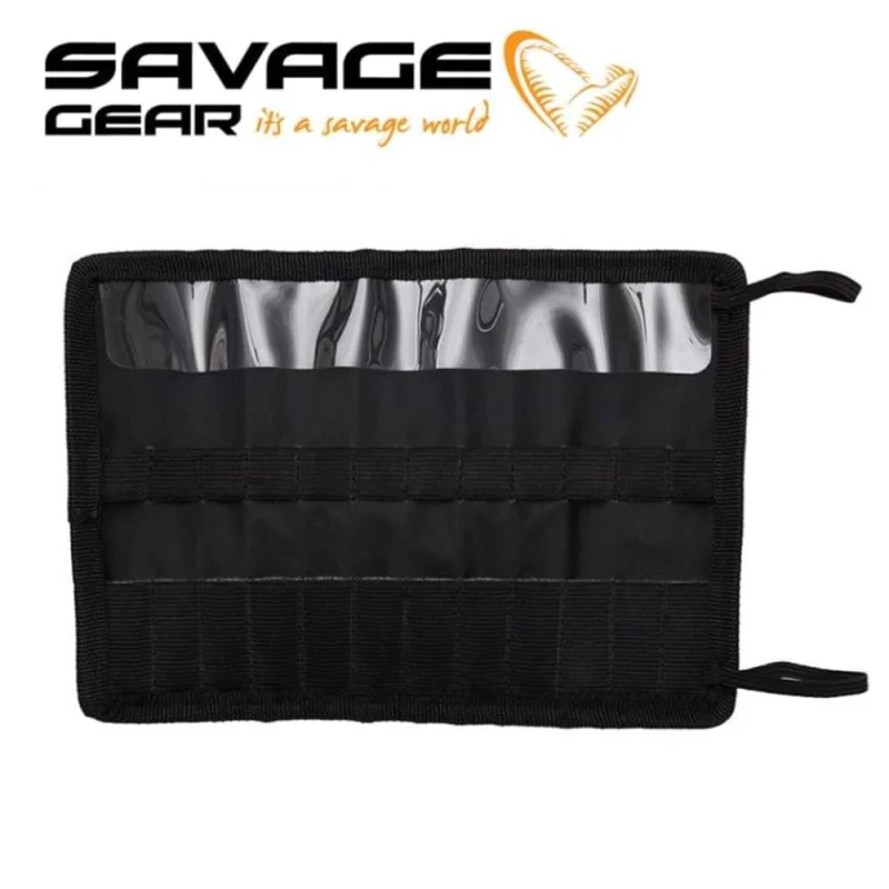 Класьор за джигове SAVAGE GEAR Roll Up Pouch Holds 12cm up to 15cm