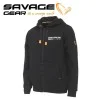 Суитшърт SAVAGE GEAR Urban Zip Hoodie Black Ink