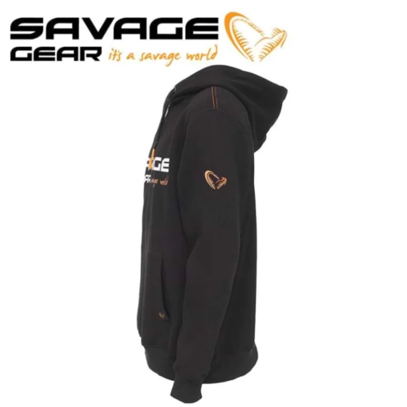 Суитшърт SAVAGE GEAR Cosmo Hoodie Black Ink
