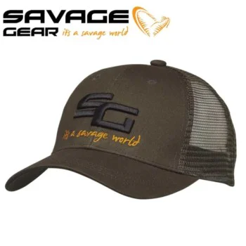 Шапка SAVAGE GEAR SG4 Cap Olive Green