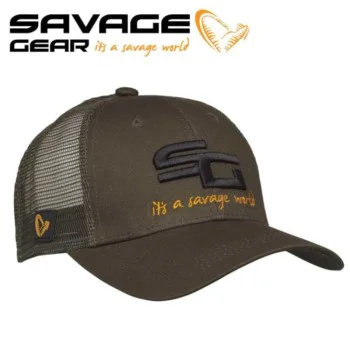 Шапка SAVAGE GEAR SG4 Cap Olive Green