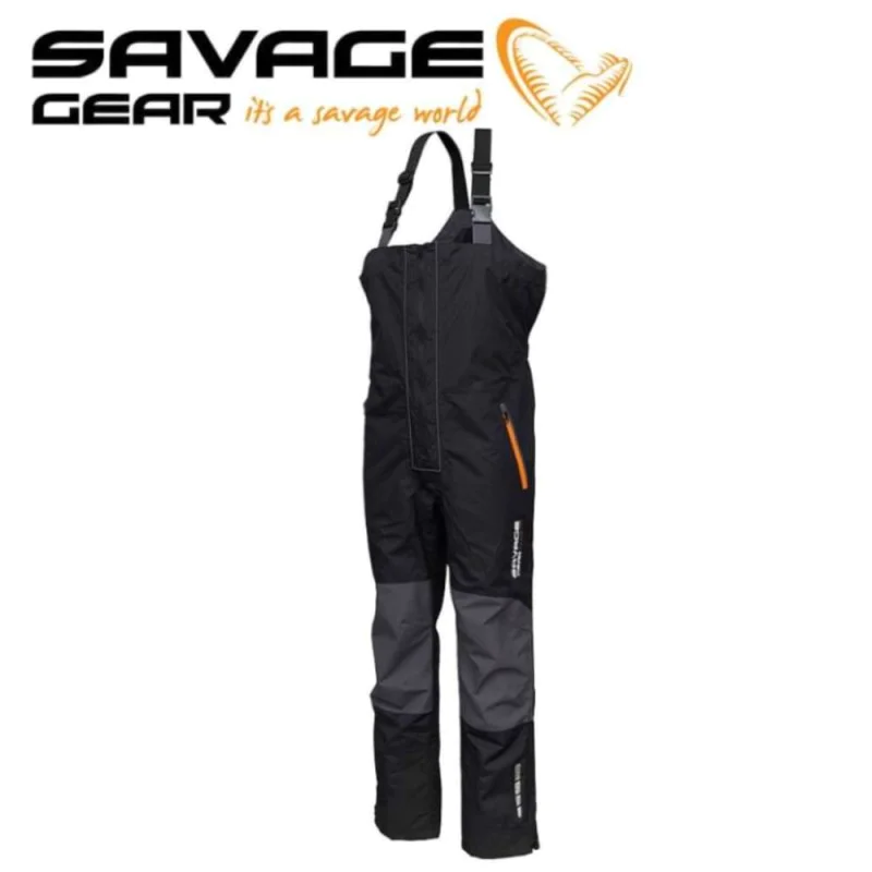 Гащеризон SAVAGE GEAR WP Performance Bib and Brace - Black and Grey